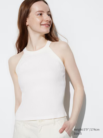 Halter Neck Bra Sleeveless Top | UNIQLO (US)