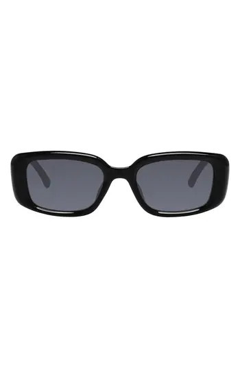 Kurt Geiger London 52mm Rectangular Sunglasses in Black at Nordstrom Rack | Nordstrom Rack