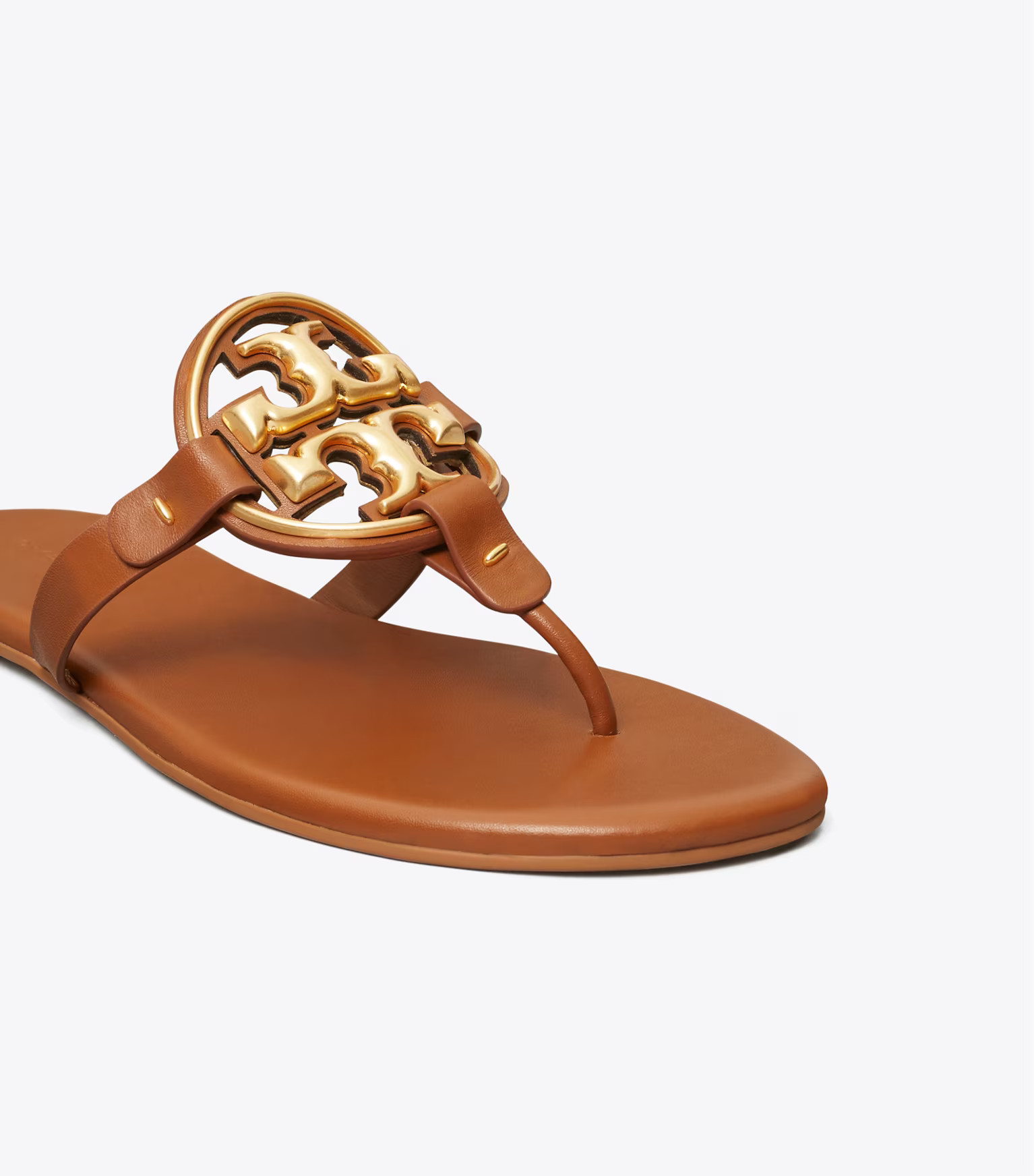 MILLER SOFT METAL LOGO SANDAL | Tory Burch (US)