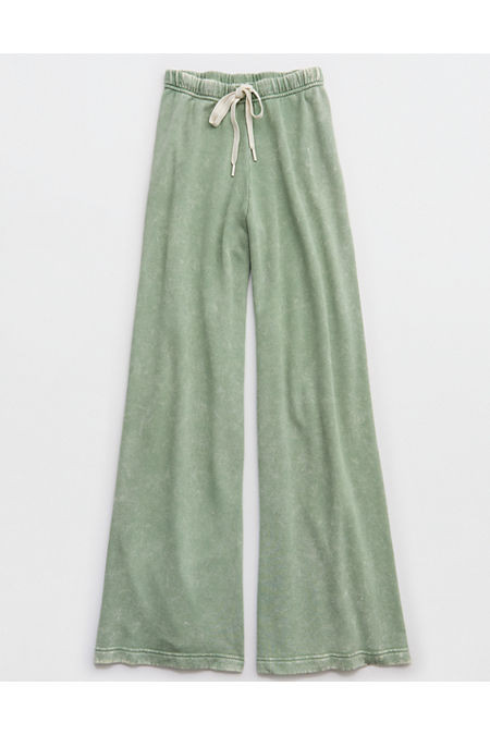 OFFLINE By Aerie Keep It 100 Terry Trouser Women's Hiker Olive XXS | Aerie