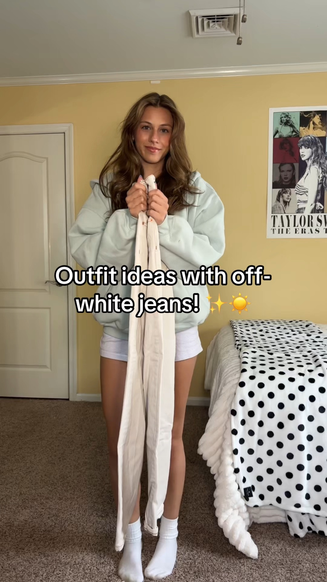 Spring and summer outfits with off white jeans!
#denim #springoutfits2026

#LTKSeasonal #LTKTall #LTKootd