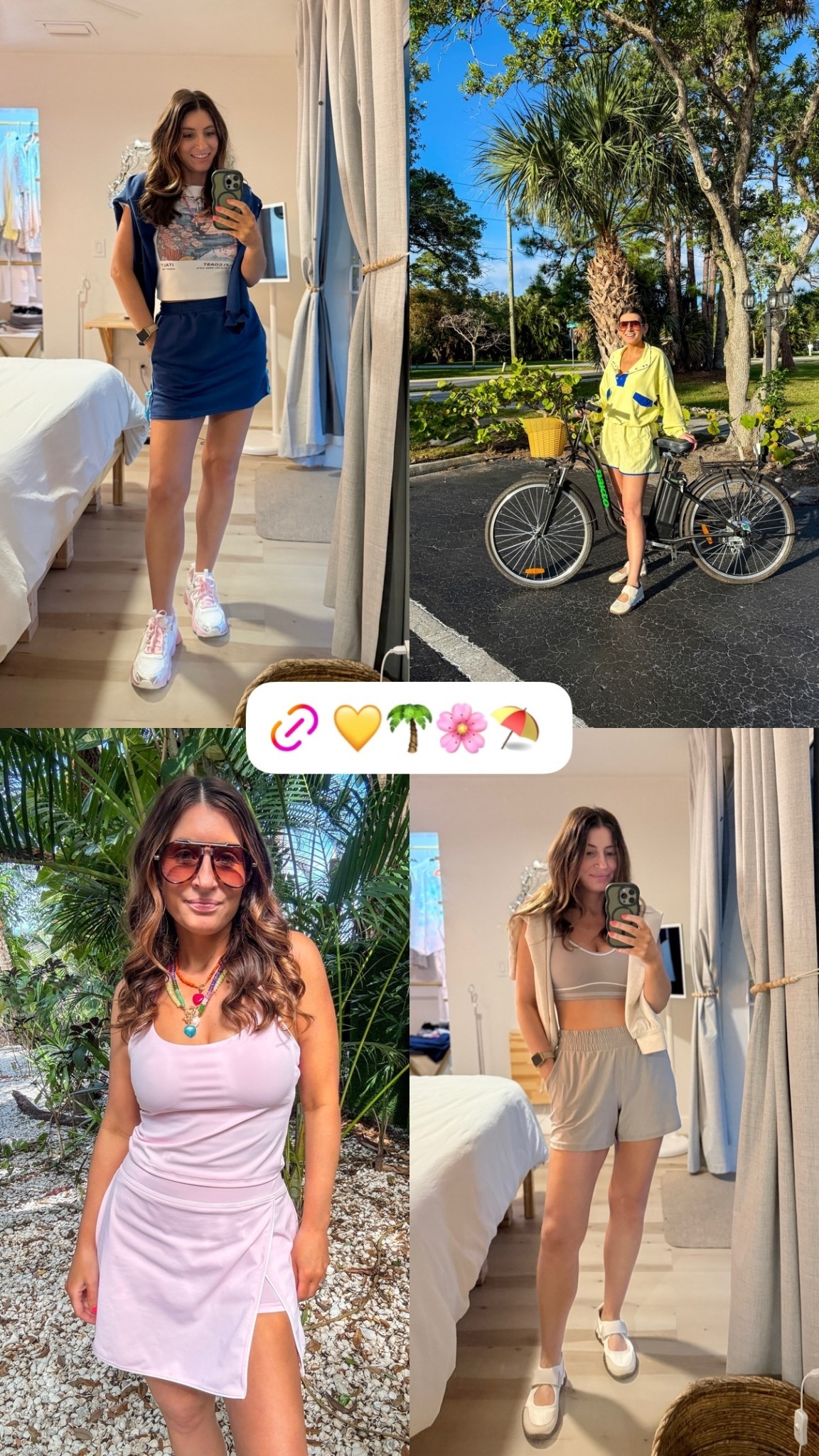 What I wore on vacation in Naples, FL 

Spring break outfits, activewear outfits, casual outfits, summer outfits 



#LTKActive #LTKootd #LTKSaleAlert