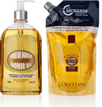 Almond Shower Oil Duo $84 Value | Nordstrom