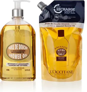 Almond Shower Oil Duo $80 Value | Nordstrom