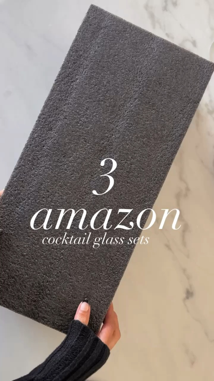 3 Amazon cocktail glass sets ✨ these would be perfect for hosting or gifting this holiday season

#StylinbyAylin 

#LTKSeasonal #LTKstyletip #LTKfindsunder50