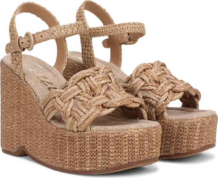 Jackie Ankle Strap Platform Wedge Sandal (Women) | Nordstrom