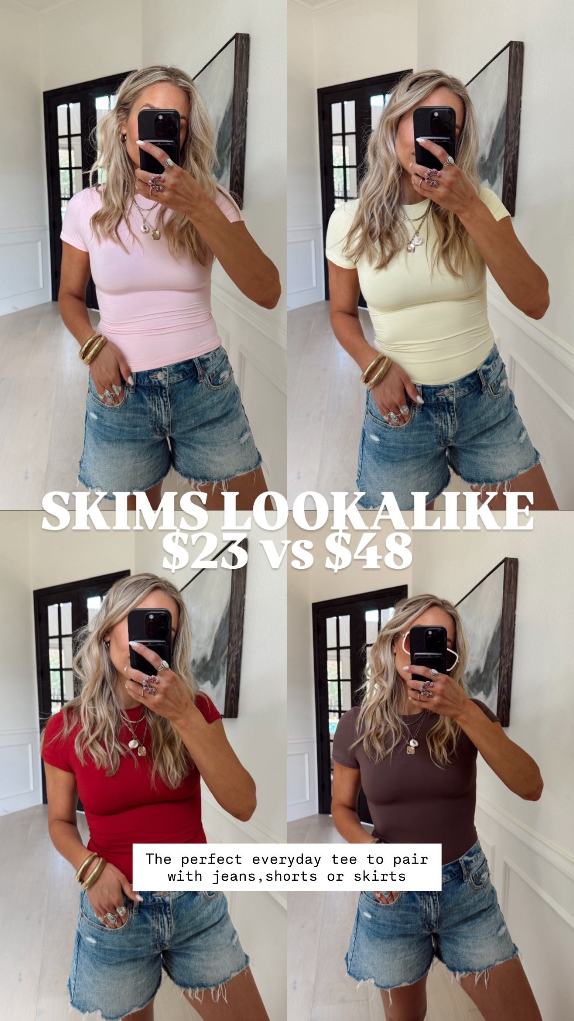 Skims lookalike for $23 vs $48 

Wearing size s / my tts 

#LTKgrwm #LTKTravel #LTKmomlife