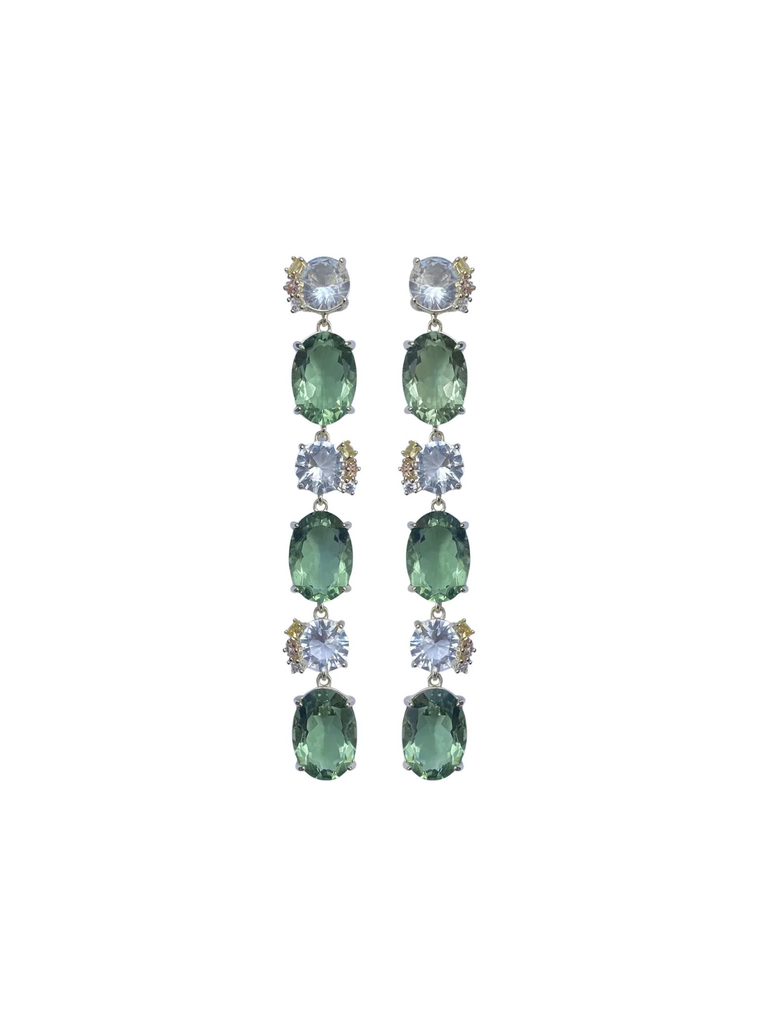 Sage Green Linear Drop | Nicola Bathie Jewelry