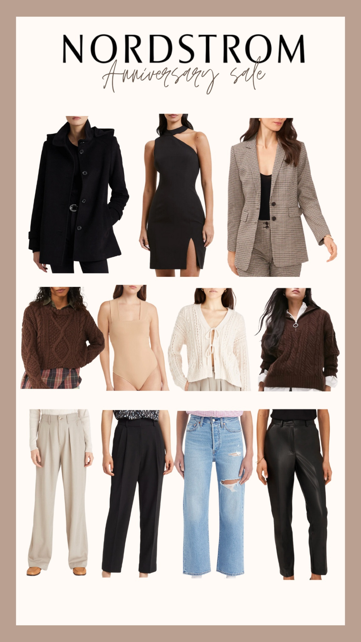 Shop these cute looks in the Nordstrom Anniversary Sale! 

#LauraBeverlin #NSale #NordstromAnniversarySale #NordstromOutFits #Sweaters #Jeans #OfficeOutFit 

#LTKxNSale #LTKsalealert #LTKstyletip