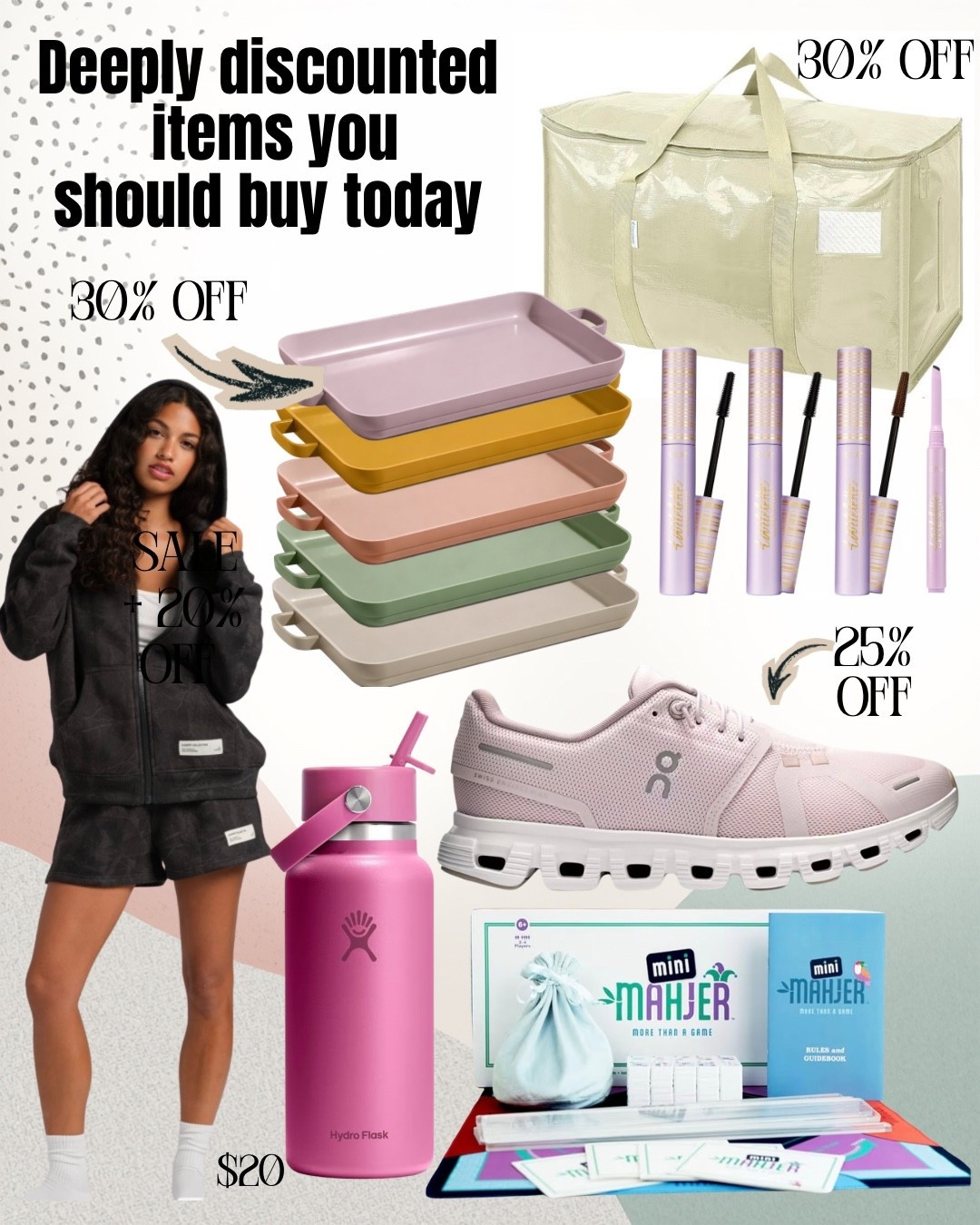 Top deals for Tuesday

Tarte mascara- use code HSN20264 $15 off. You will need to open a new account.

COMFRT is having a 20% off sale. Use the code SPRINGSALE.

#LTKSaleAlert