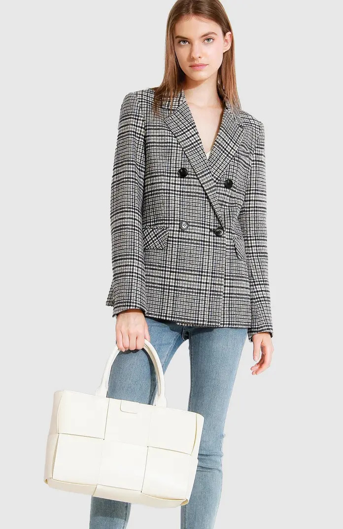 Belle & Bloom Piccadilly Wool Blend Plaid Blazer | Nordstrom | Nordstrom