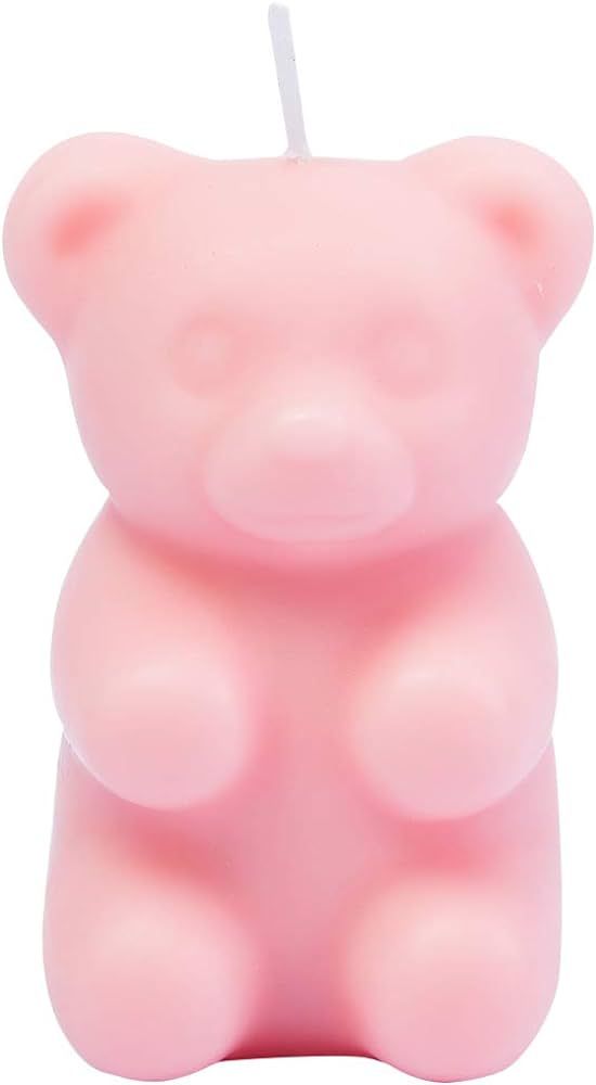 Mysterious Gummy Bear Scented Candle Secret Hidden Inside (Pink) | Amazon (US)