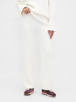 CashSoft Shaker-Stitch Sweater Pants | Gap (US)