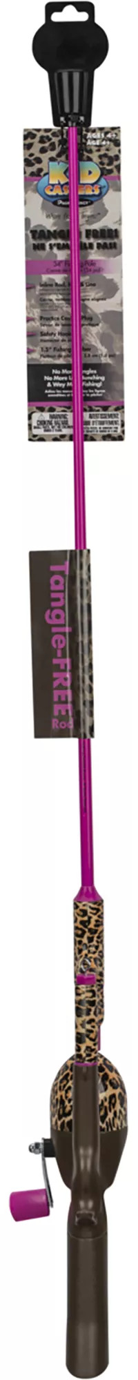 Kid Casters Leopard Youth Fishing Combo | DICK'S Sporting Goods