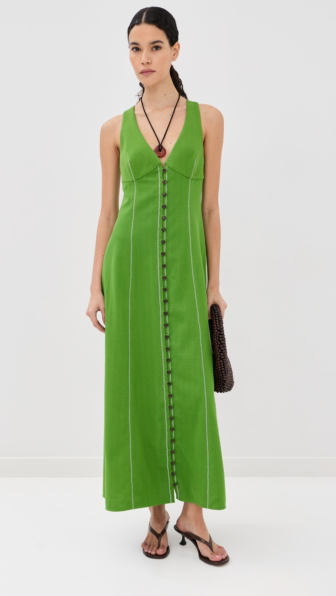 Row, Row, Row Your Buttons Dress | Shopbop