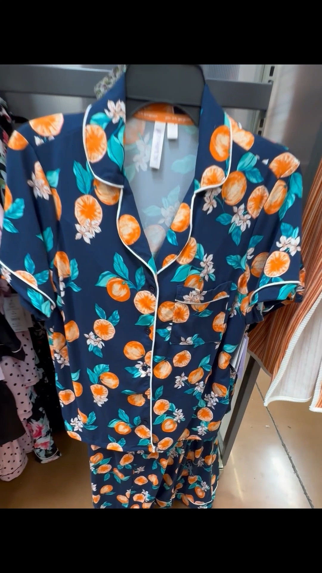 Obsessed with this tangerine print Joyspun pajama set from Walmart! Comes in both shorts and pants options—so cute, so comfy, and perfect for spring lounging. Major cozy vibes without breaking the bank! #WalmartFashion #Joyspun #LTKunder30 #LTKsleepwear

#LTKFindsUnder50 #LTKSaleAlert #LTKSeasonal