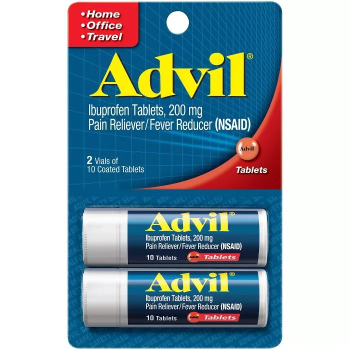 Advil Pain Reliever/Fever Reducer Tablets - Ibuprofen (NSAID) | Target