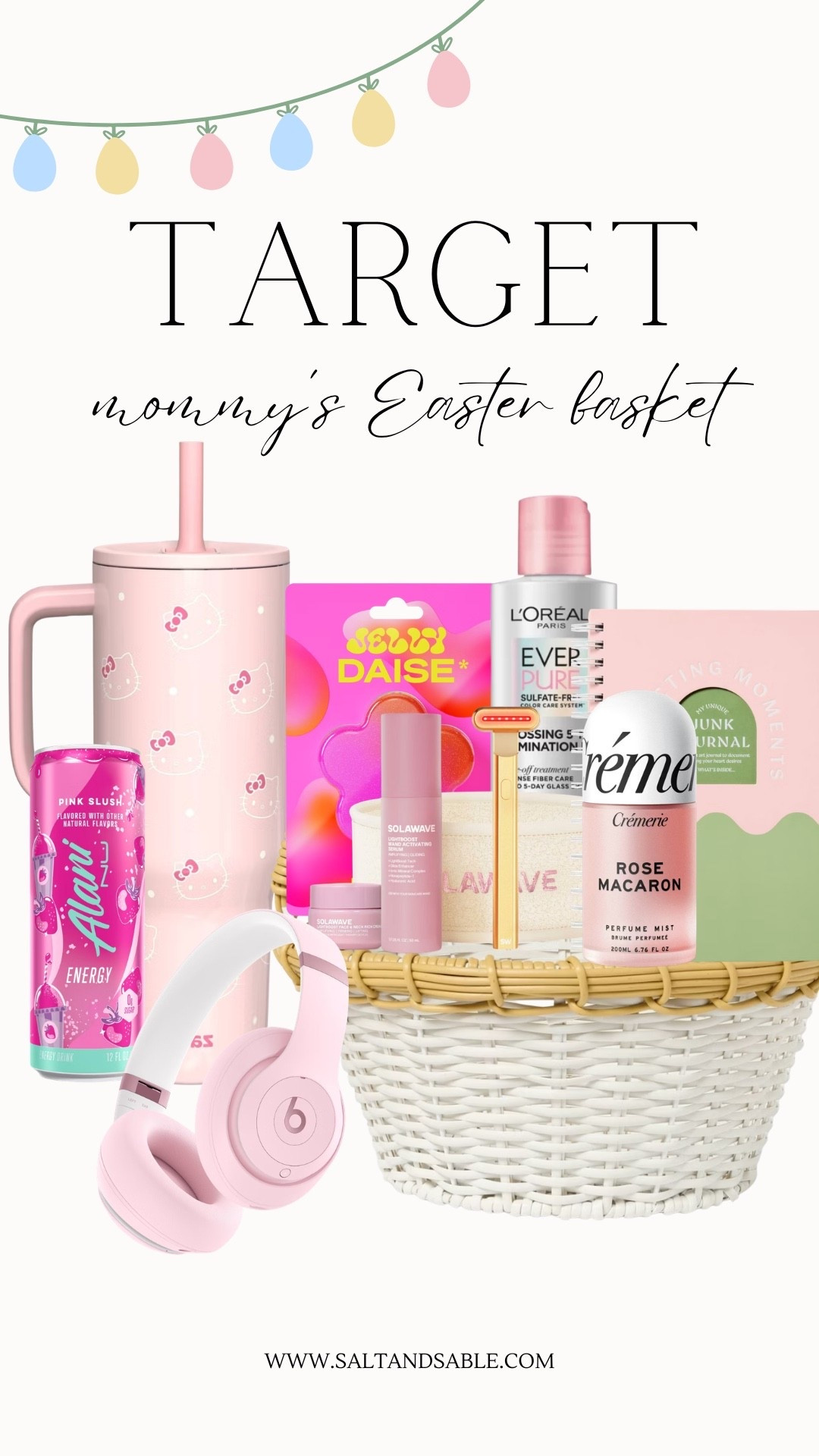 The cutest Target Easter basket ideas for moms 🐣💖 filled with aesthetic, practical, and fun finds she’ll actually use. Think cozy essentials, beauty favorites, and everyday upgrades that feel like a treat.

Everything is from Target, making it easy to recreate this entire basket.

And perfect timing 👀 Target Circle Deal Days start March 25, so you can grab these at a discount and build the ultimate Easter gift without overspending.

Save this for your Easter shopping inspo ✨

#LTKdayinmylife #LTKmomlife #LTKBeauty