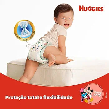 HUGGIES Fralda Supreme Care XXG - 140 fraldas, Cor: Vermelho | Amazon (BR)
