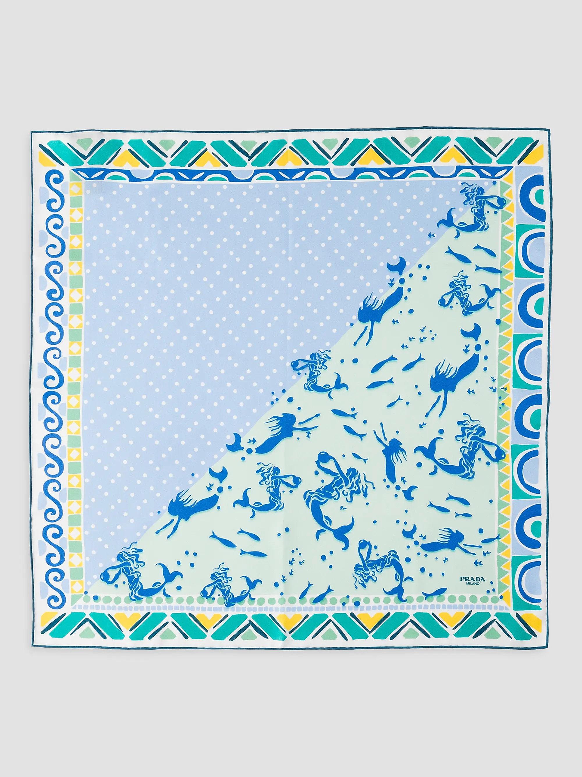 Printed Silk Twill Scarf | Saks Fifth Avenue