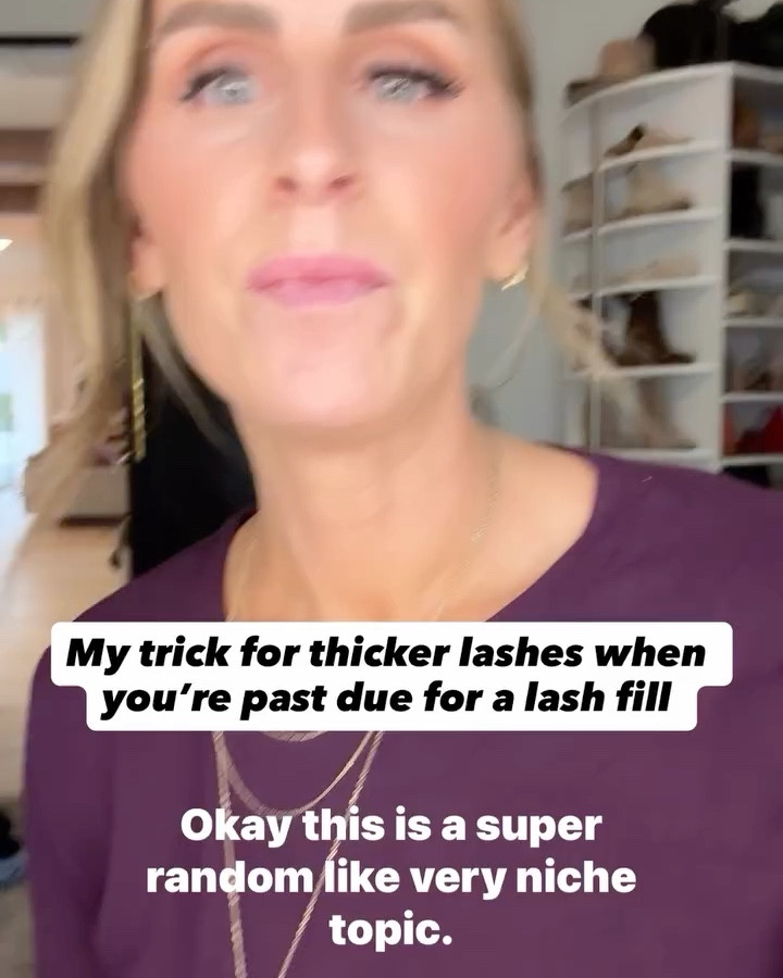 My trick if you have lash extensions and are overdue for a full and need to fake it 

#LTKHoliday #LTKBeauty #LTKStyleTip