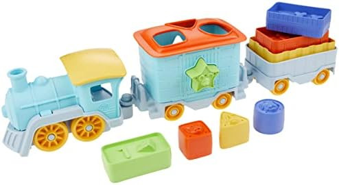 Green Toys FC Stack & Sort Train | Amazon (US)