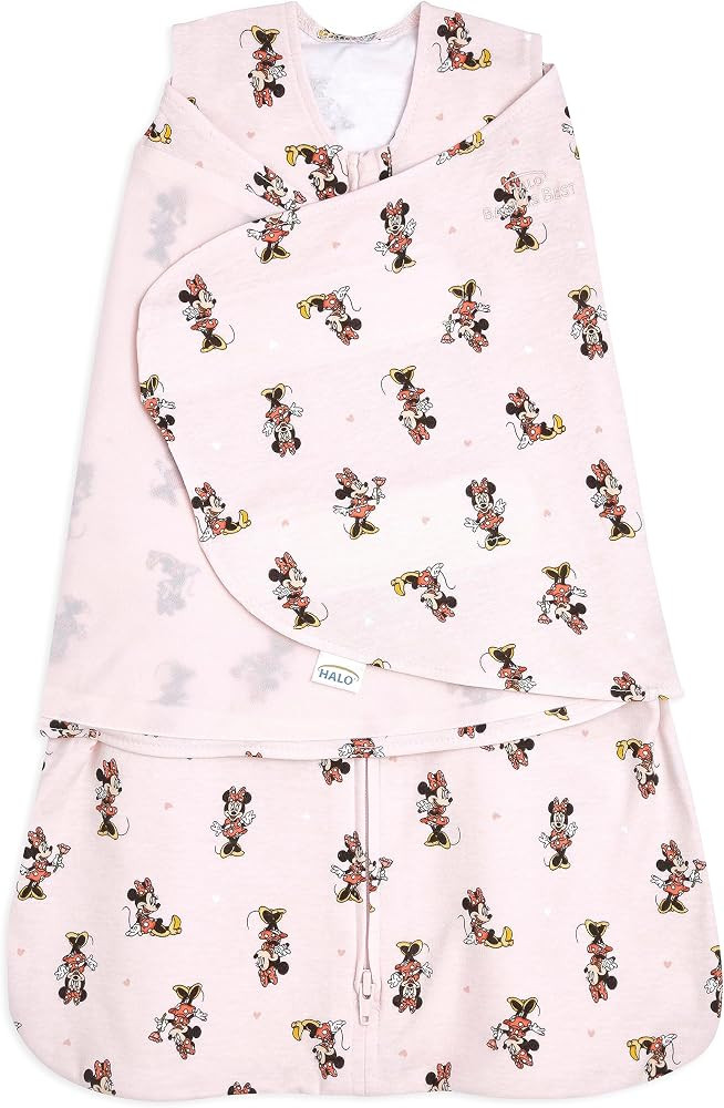 HALO 100% Cotton Sleepsack Swaddle, 3-Way Adjustable Wearable Blanket, TOG 1.5 | Amazon (US)