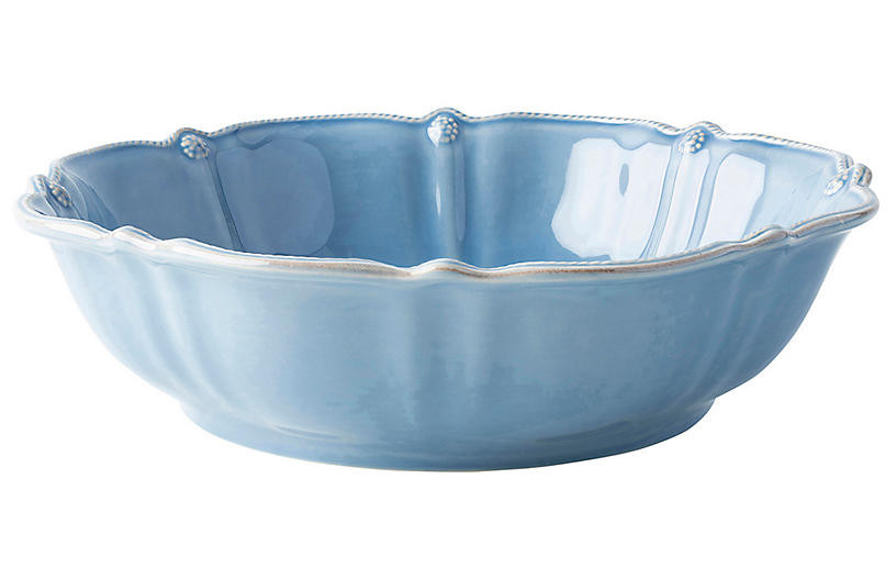 Berry & Thread Bowl, Chambray | One Kings Lane