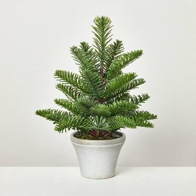 10" Potted Spruce Artificial Tree - Hearth & Hand™ with Magnolia | Target