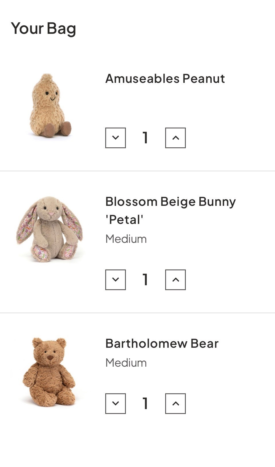 Jellycat is on my kiddos Easter list! They are obsessed with these stuffies! I linked the Blossom Bunny I’m getting my oldest for her basket!

#LTKBaby #LTKmomlife