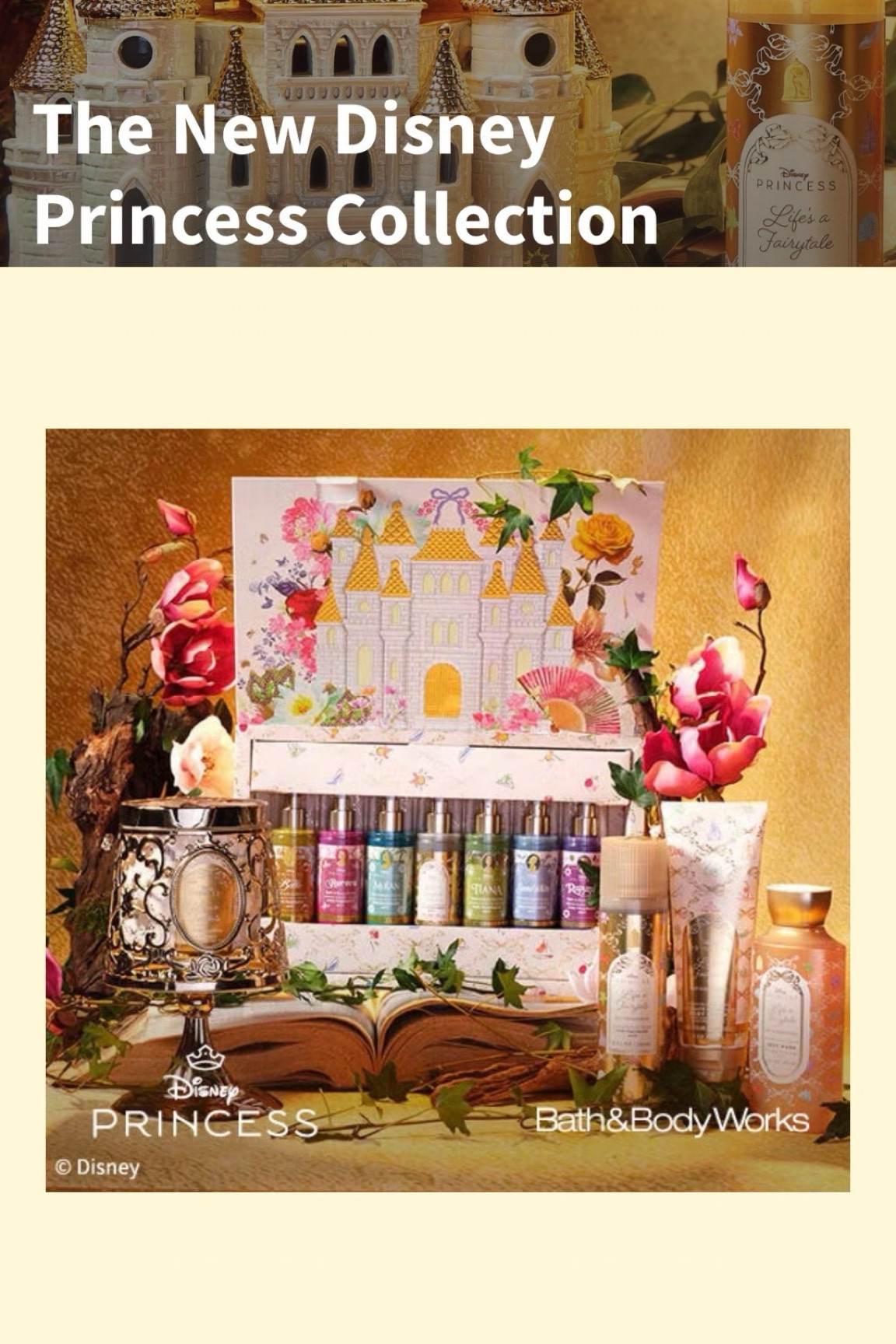 New Disney Princess Fragrance and Candle line at Bath and Body Works. This collection features 7 princesses - each with candles, lip gloss, fragrance spray, hand sanitizer, candle pedestals, wall flower room fragrance plug ins, bag clips, coin purses, lotions, shower gels, other accessories and so much more! 

#LTKKids #LTKValentine #LTKBeauty