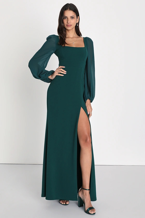slim fit dress slacks Zapakasa Women Wedding Party Dress A-Line V Neck Dark Green Burnout Velvet Bridesmaid Dress with Short Sleeve, Dark Green / US4