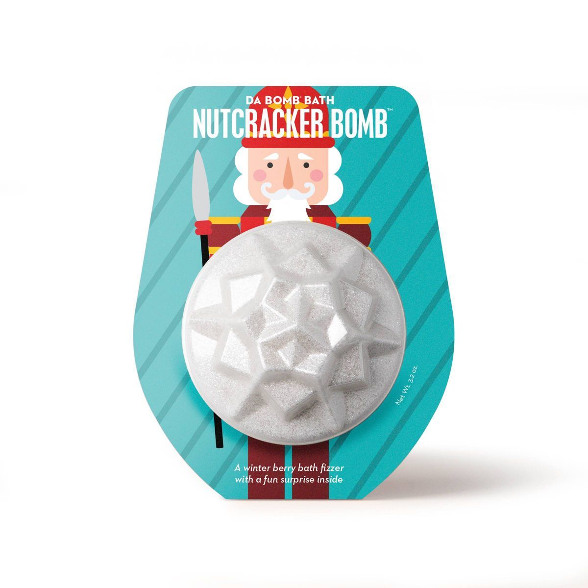 Da Bomb Bath Fizzers Nutcracker Bath Bomb - 3.2oz | Target