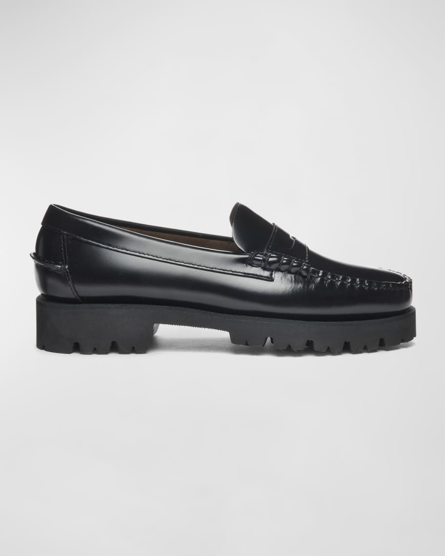 Sebago Dan Casual Lug-Sole Penny Loafers | Neiman Marcus