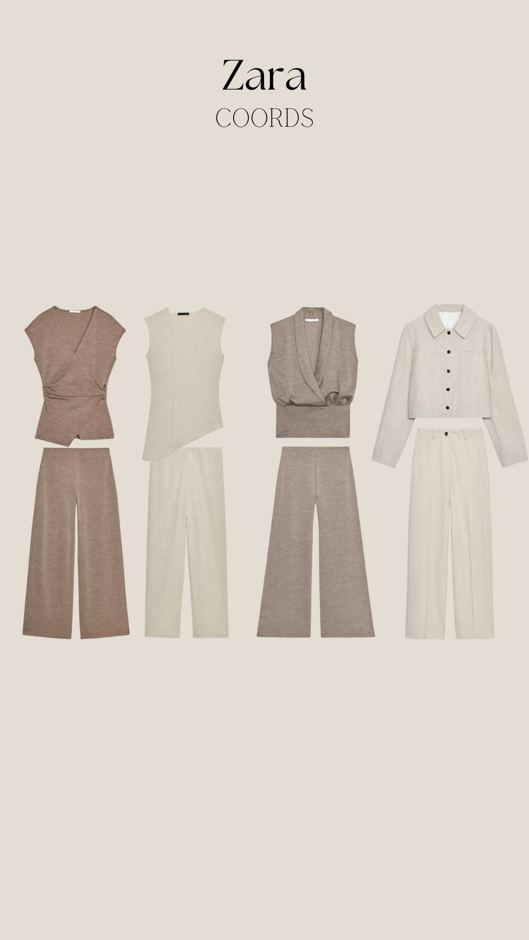 Zara coords, neutrals, transitional style, autumn outfit ideas, two piece set, knitwear, Zara finds  

 #LTKuk #LTKautumn #LTKstyletip