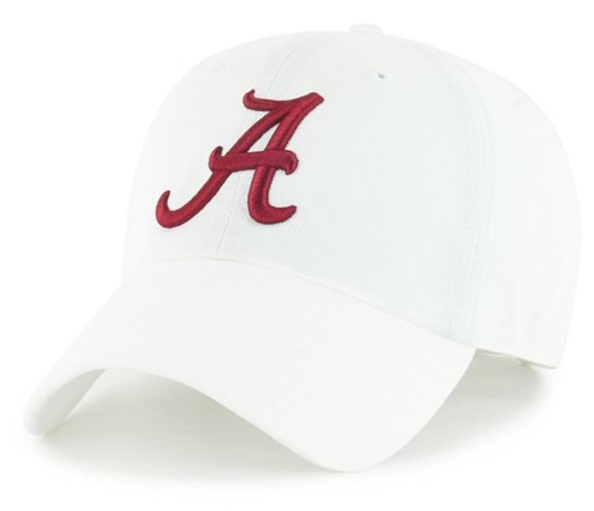 Officially Licensed Alabama University MVP White Hat Classic Adjustable Team Logo Structured Cap | Amazon (US)