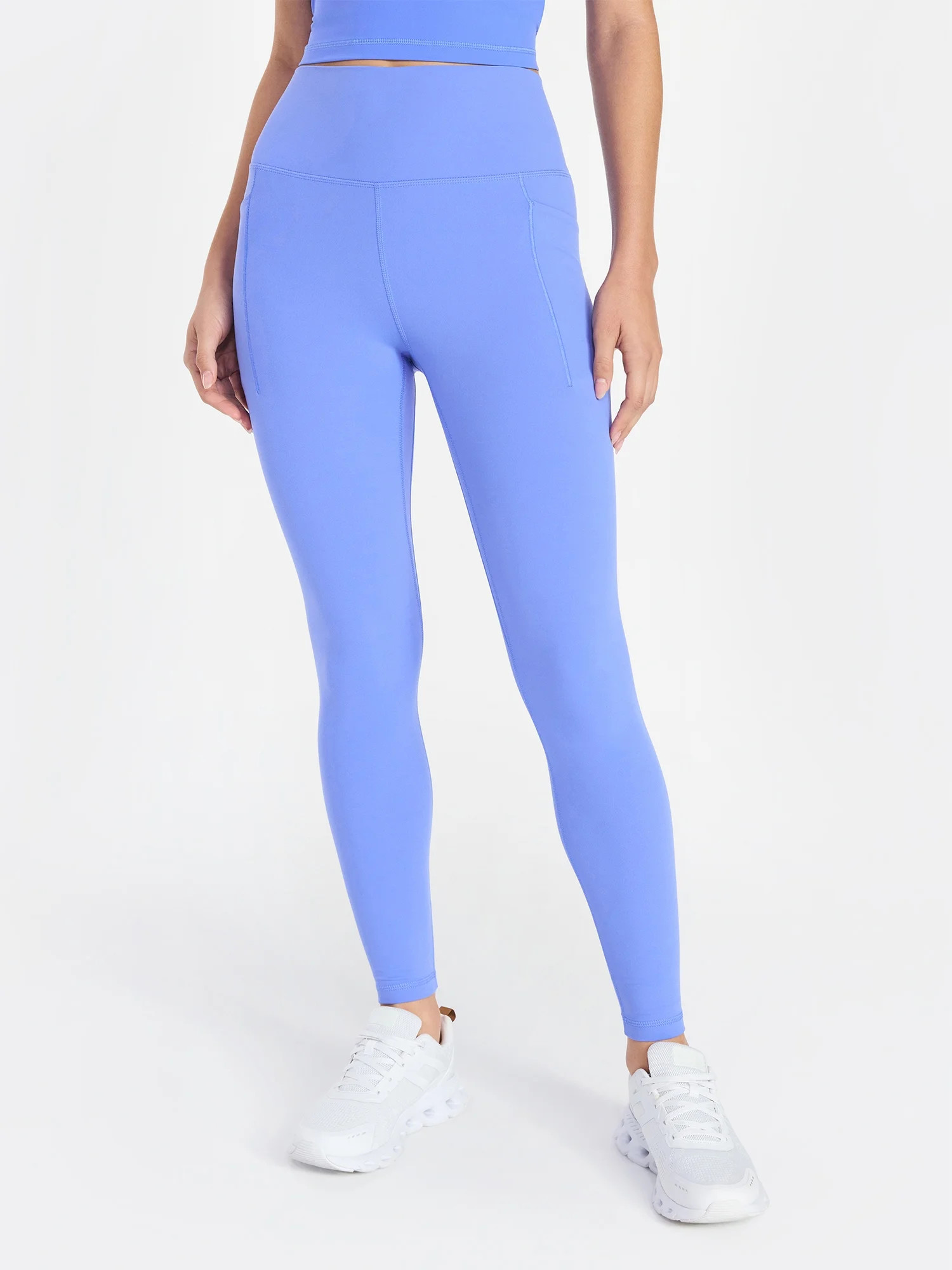 Avia Women's and Women's Plus SoftSculpt High Rise Leggings 27" with Pockets, Sizes XS-4X | Walmart (US)
