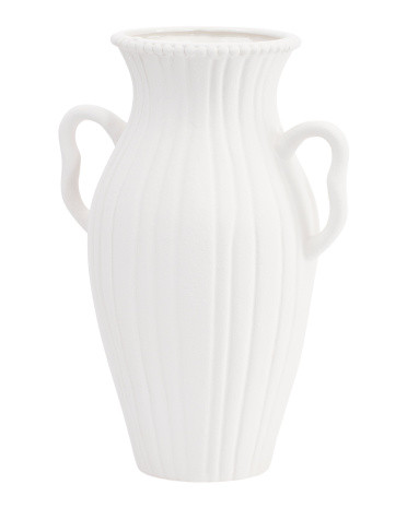 12in Stucco Galena Decorative Vase | TJ Maxx