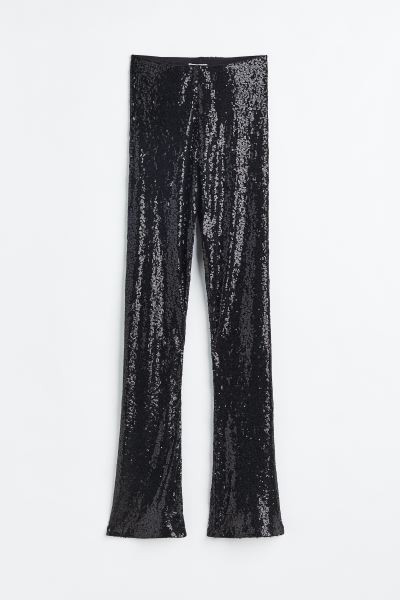 Flared Sequined Leggings | H&M (US + CA)