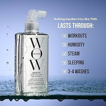 COLOR WOW Dream Coat Anti-Humidity Treatment Spray – Anti-Frizz Hair Smoothing Spray with Built... | Amazon (US)