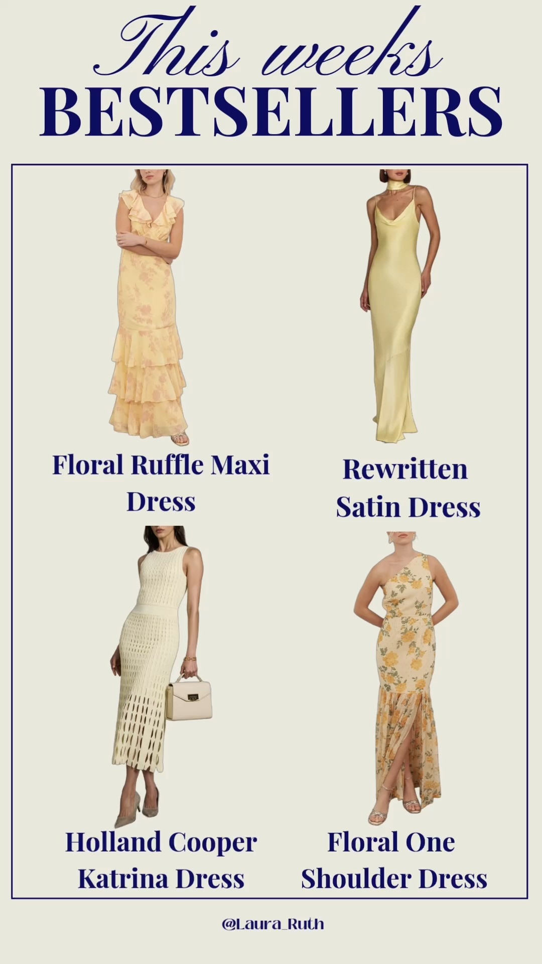 Your weekly favourites and bestsellers, plus some of these dresses are on major sale now! ✨ wedding guest dresses, summer dresses 

 #LTKwedding #LTKsale #LTKdresses