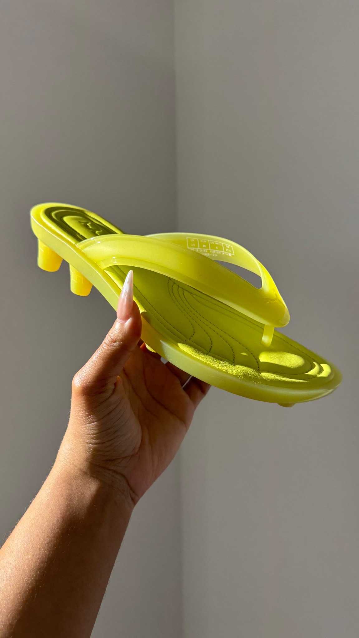 The PUMA X FENTY Cat Cleat Jelly is the perfect shoe for summer! I love the color and the insole padding, and the sporty edge makes these fun. This is the Lime Sheen color; they also come in an orange color called Pumpkin Pie.

#LTKFestival #LTKShoeCrush #LTKSeasonal