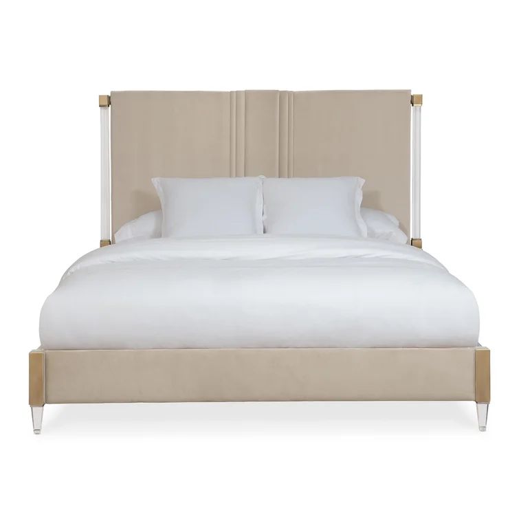 Caracole Classic Upholstered Low Profile Platform Bed | Wayfair North America