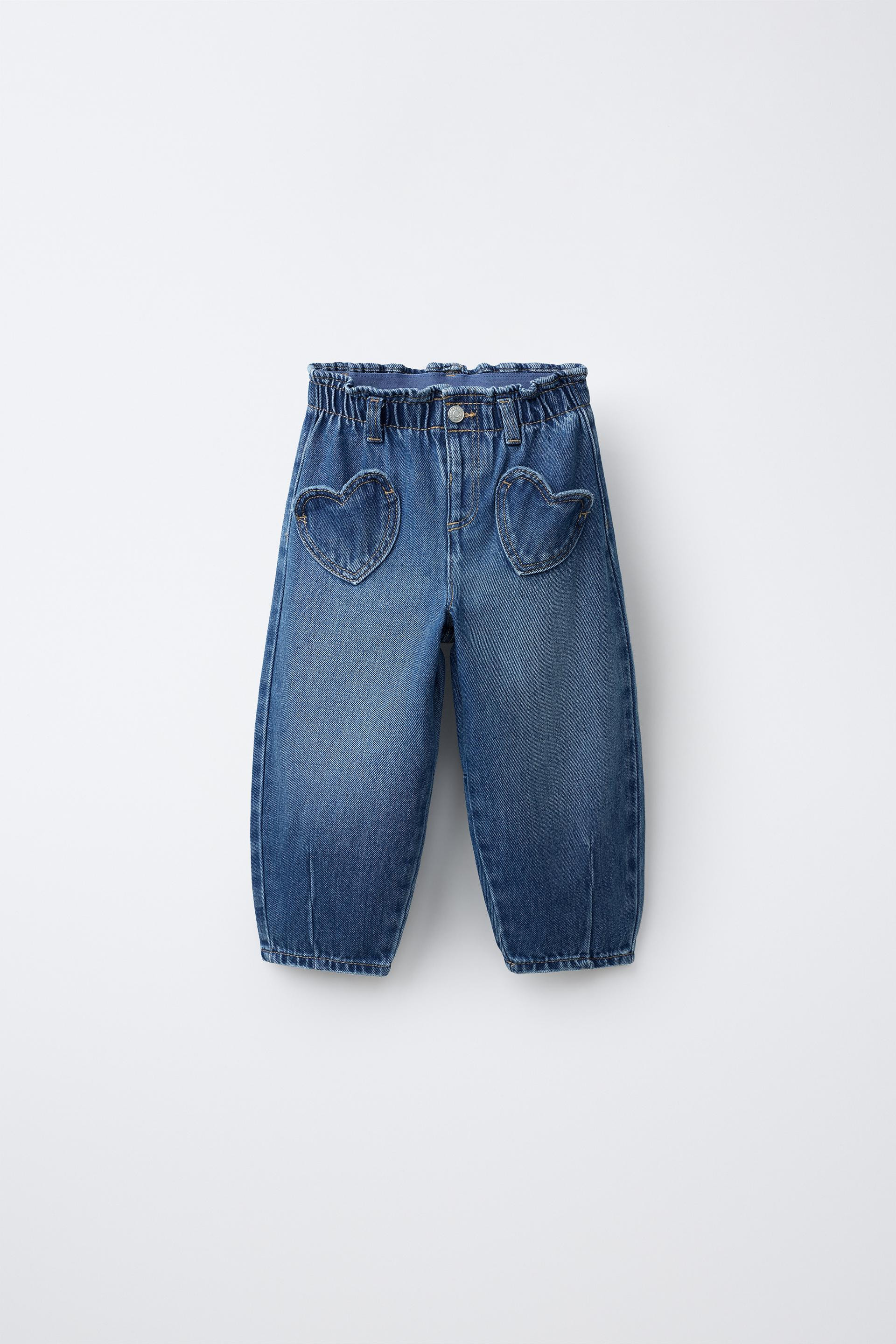 Zara - Ruffled Hem Culotte Jeans - Kids - Black - Kids | Zara US