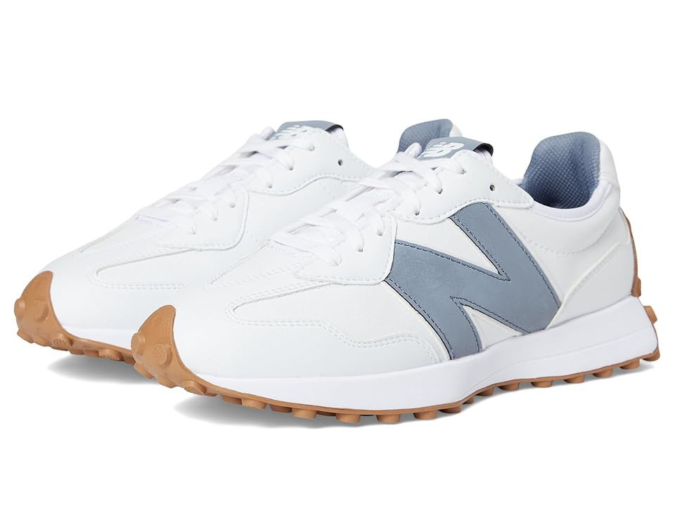 New Balance Golf 327 Spikeless Golf Women's Golf Shoes White/Blue : 8.5 B - Medium, Leather | Zappos