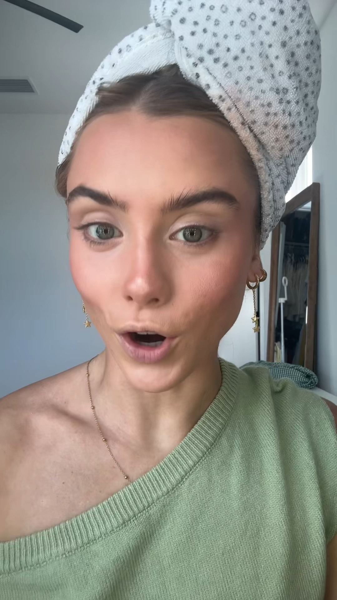 My typical eyeshadow routine is my all time favorite bronzer, Dibs Beauty Baked Bronzer (code SLOANE) shade caramel cappuccino layered with my powder blush. I used too face powder blush in candy clouds. I also like the Haus labs powder blush in hibiscus pink. I also like the Valentino Eye 2 Cheek in shade 4 sweet rebel. The brush I’m using is the Dibs Beauty Eye Brush my code for Dibs is (SLOANE). My other bronzer favorites are the Haus Labs Powder Bronzer in Amber horizon medium or Armani Beauty Luminous Silk Creamy Bronzing Powder in shade 100. You can sub out your powder blush for the Valentino blush. 

If you want a shimmer eyeshadow you can simply add your powder highlight on top. For a specific glitter topper my obsession is the Urban Decay 24/7 Moondust Glitter Eyeshadow in shade space cowboy. I also like the Half Magic Eyeshadow in blushing lizard. | Another quick and easy fool proof eyeshadow routine is using the benefit cosmetics Java blush and a fluffy brush my fav is the Dibs Beauty (code SLOANE) brush. This blush is the perfect eyeshadow shade especially for green and blue eyes.

#LTKBeauty #LTKgrwm #LTKFindsUnder50