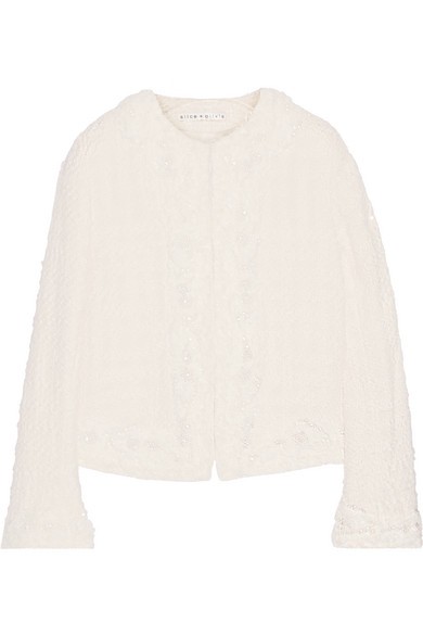 Nila embellished cotton-bouclé jacket | NET-A-PORTER (US)