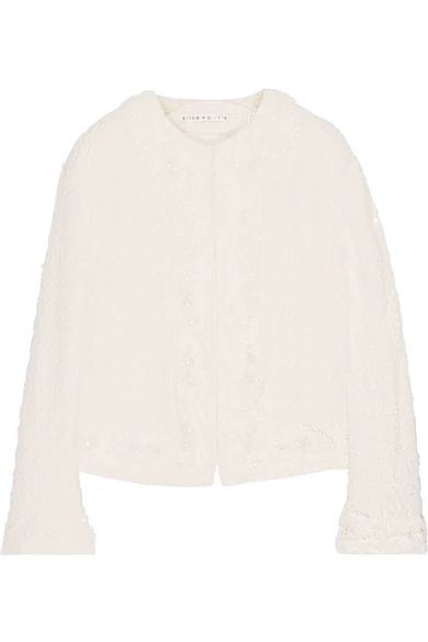 Nila embellished cotton-bouclé jacket | NET-A-PORTER (US)