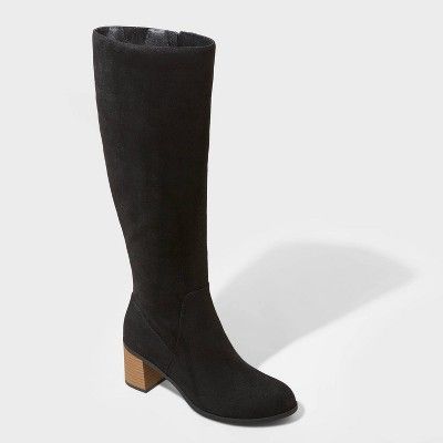 Women's Marlee Knee High Heeled Boots - Universal Thread™ | Target