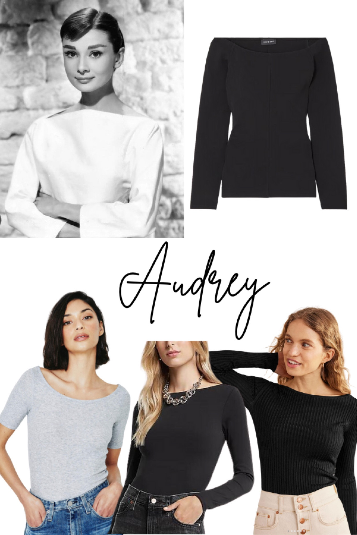 Looking for a super chic top Audrey Hepburn would’ve work? Here are some we found for you! #audreyhepburn #timeless #classic #chic #elegant 

#LTKSeasonal #LTKstyletip #LTKunder100